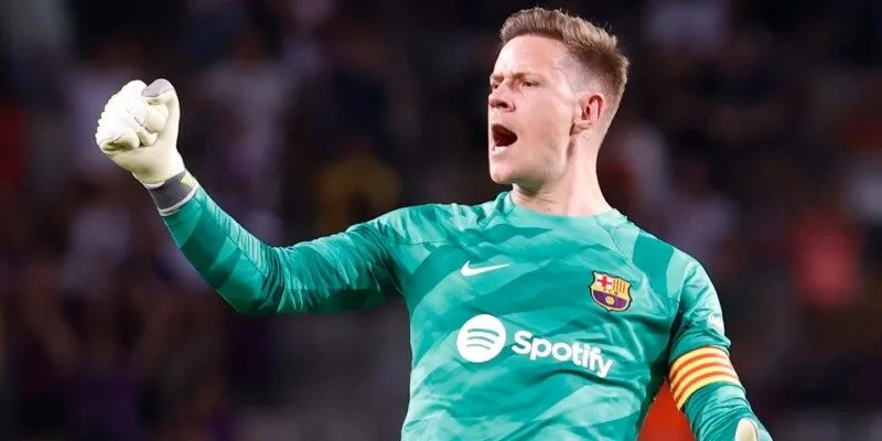 Cầu thủ Marc Andre Ter Stegen giúp Barcelona giành cú “ăn ba” ngay trong mùa đầu tiên khoác áo